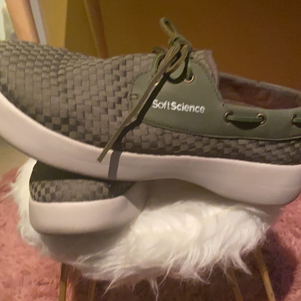 Olive Green Soft Science Boat Shoes/Loafers